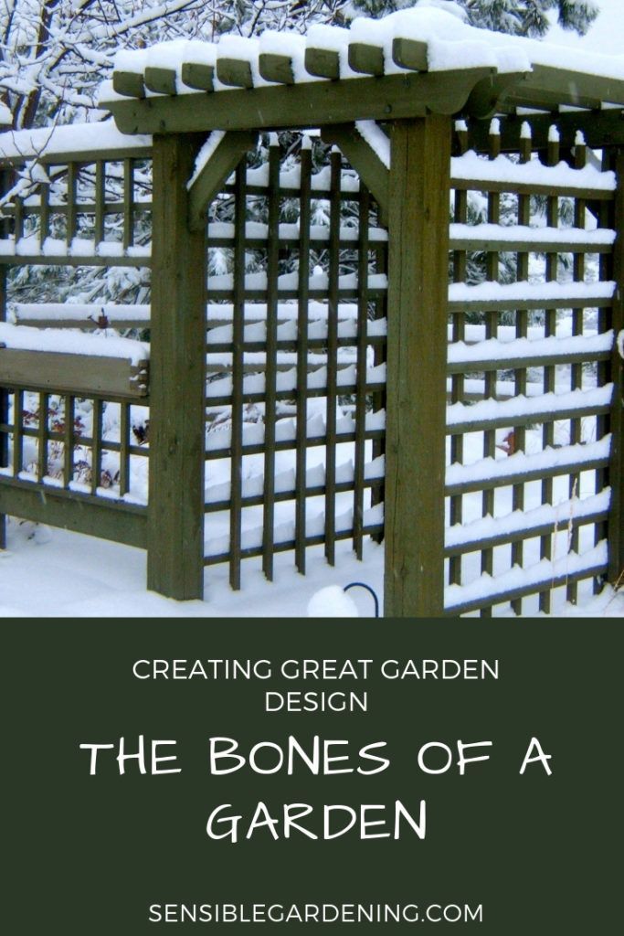 The Bones of a Garden -   15 garden design Inspiration shrubs ideas