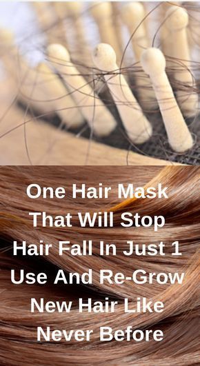 One hair mask that will stop hair fall in just 1 use and re-grow new hair like never before -   15 hair Fall diy ideas