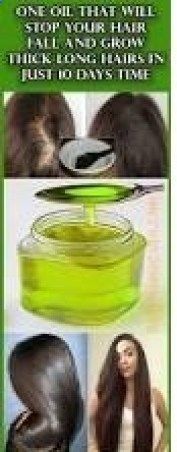 ONE OIL THAT WILL STOP YOUR HAIR FALL AND GROW THICK LONG HAIRS IN JUST 10 DAYS TIME! -   15 hair Fall diy ideas