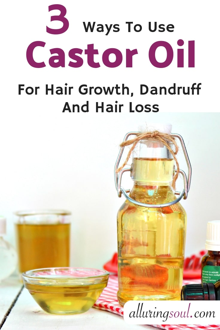Top 3 Ways To Use Castor Oil For Hair Growth, Dandruff And Hair loss -   15 hair Fall diy ideas