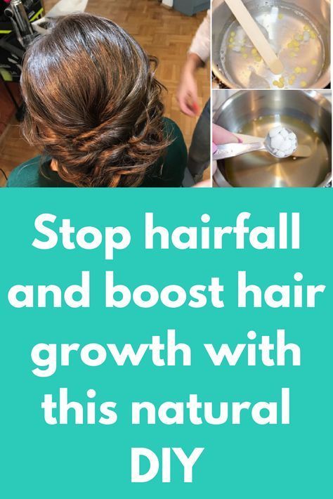 Stop hairfall and boost hair growth with this natural DIY -   15 hair Fall diy ideas