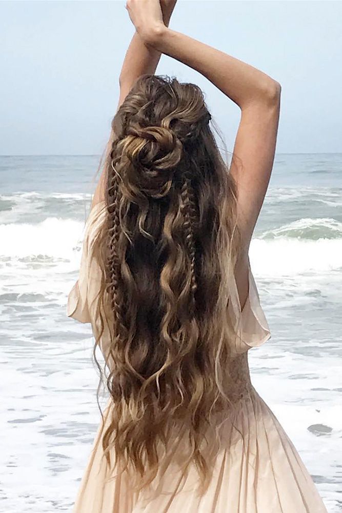 35 Boho Inspired Unique And Creative Wedding Hairstyle -   15 hairstyles Boho coiffures ideas