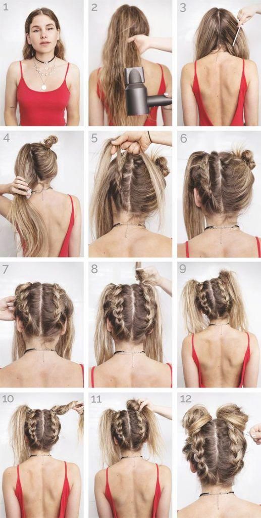 170 Easy Hairstyles Step by Step DIY hair-styling can help you to stand apart from the crowds -   15 hairstyles Step By Step braided ideas