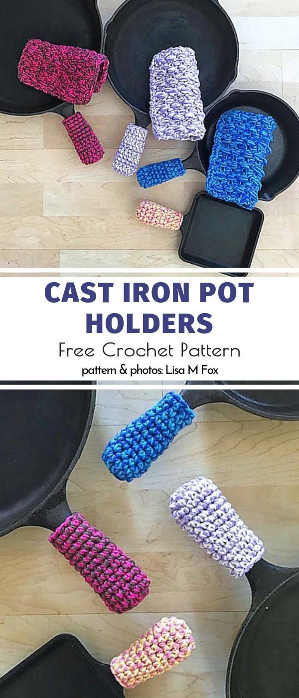 Useful Crochet Kitchen Accessories Free Patterns -   15 knitting and crochet Free Patterns hot pads ideas