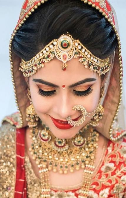 Wedding indian makeup bridal looks make up 40+ Ideas -   15 makeup Wedding indian ideas