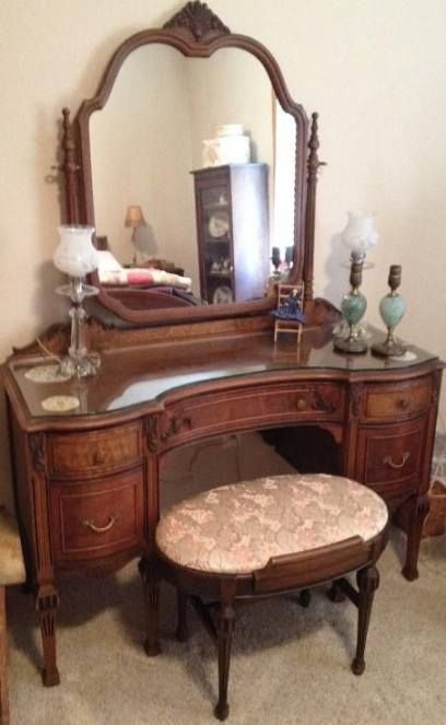 26 Super ideas for makeup vanity antique boudoir -   15 vintage makeup Vanity ideas