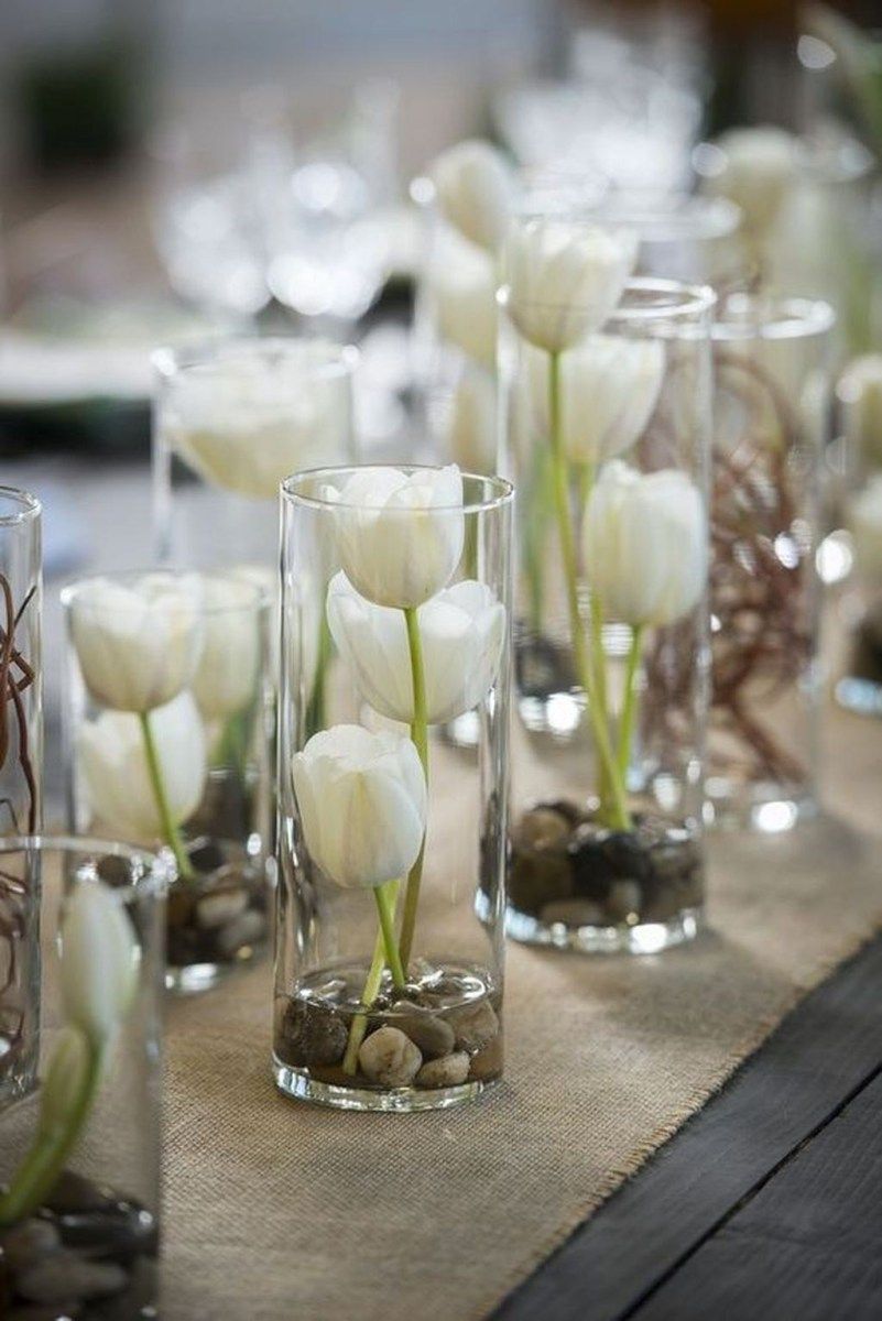 98 Simple Spring Wedding Centerpiece Ideas You Will Love -   15 wedding Simple decorations ideas