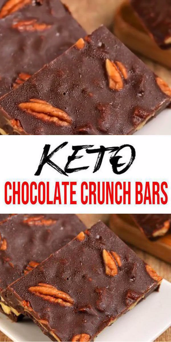 BEST No Bake Keto Candy! Low Carb Keto Chocolate Crunch Candy Bars Idea – Sugar Free – 3 Ingredient Quick & Easy Ketogenic Diet Recipe – Completely Keto Friendly -   16 diet Snacks low carb ideas