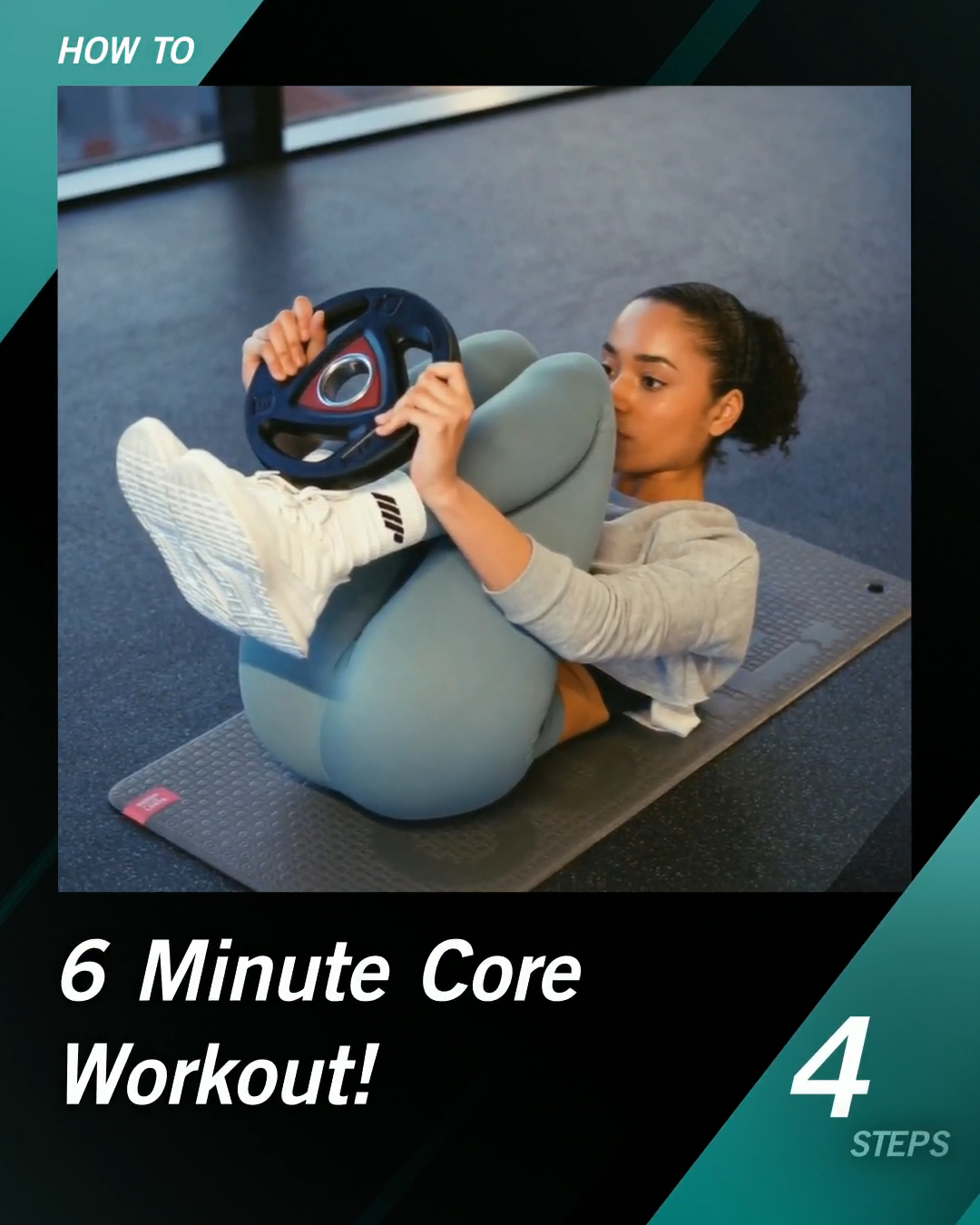 6 Minute Core Workout -   16 fitness Abs flexibility ideas