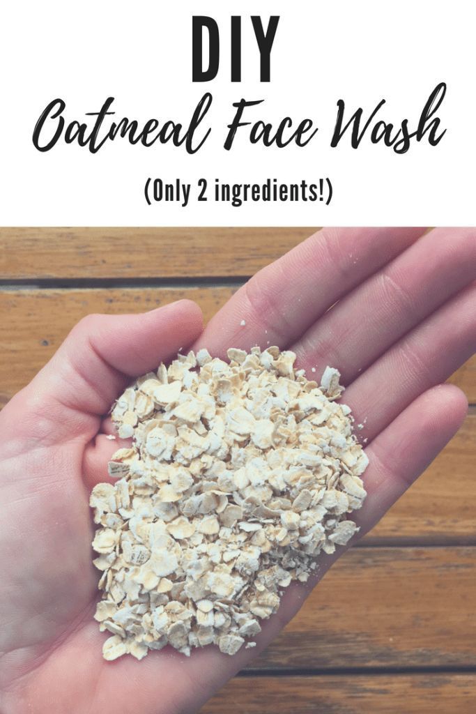 DIY Oatmeal Face Wash - Softer and Smoother Skin -   16 skin care Face moisturizer ideas