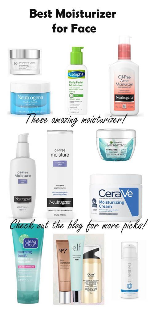 Best Moisturizers to Help Every Skin Type for Clear Skin 2019 -   16 skin care Face moisturizer ideas
