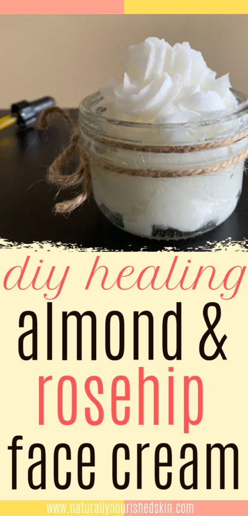 DIY Healing Almond Rosehip Face Cream -   16 skin care Face moisturizer ideas
