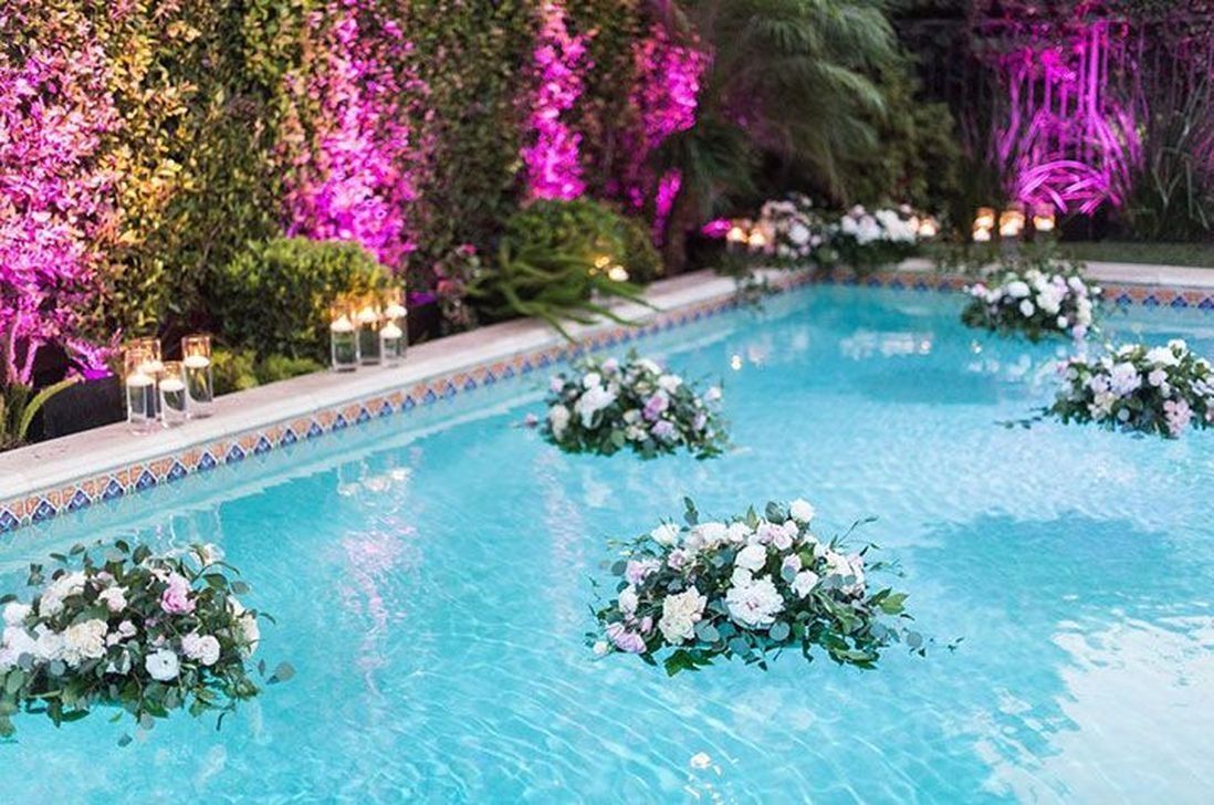 16 wedding Backyard pool ideas