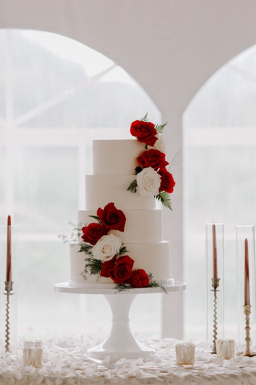 Chinese Fusion Wedding in the Rocky Mountains of Colorado -   16 wedding Cakes red ideas