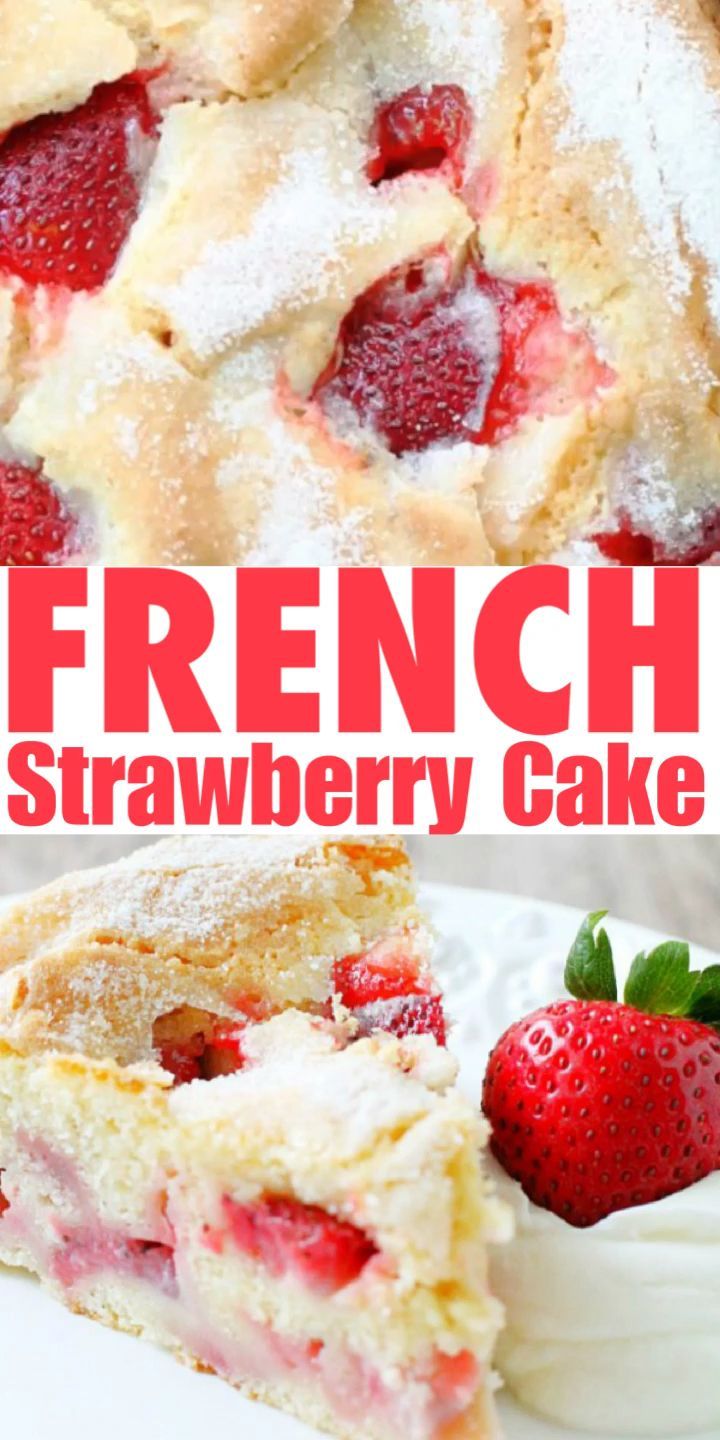 French Strawberry Cake -   17 cake Strawberry drinks ideas