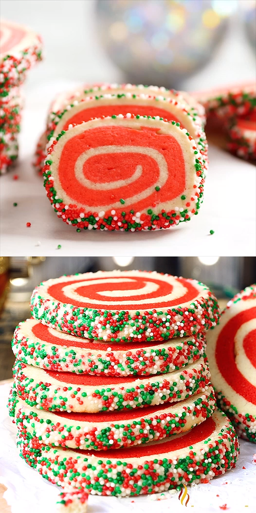 Christmas Pinwheel Sugar Cookies -   17 desserts Simple recipes ideas
