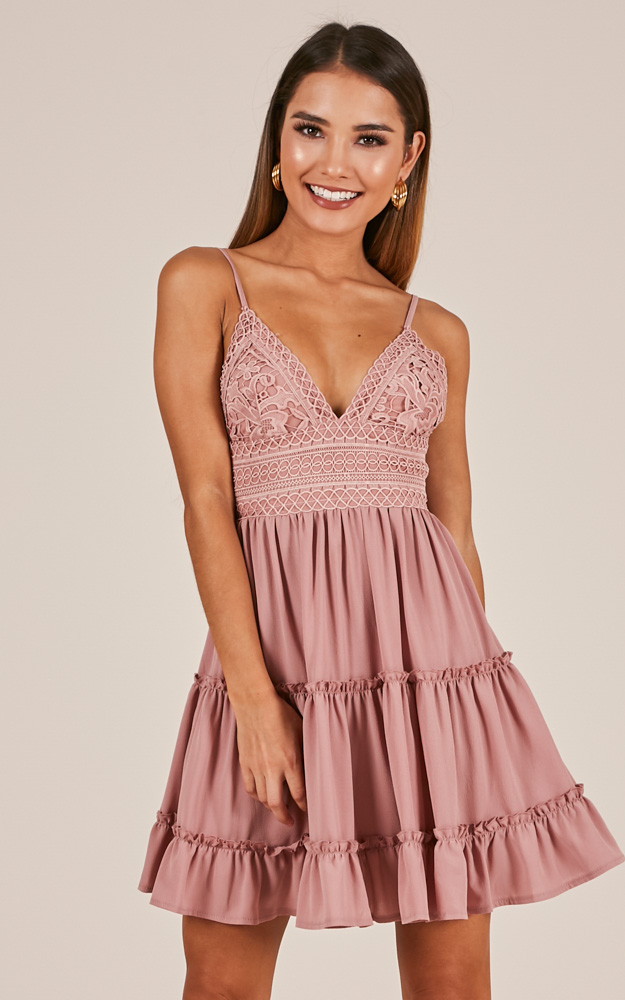 How Do You Know Dress In Dusty Rose Produced -   17 dress Summer country ideas