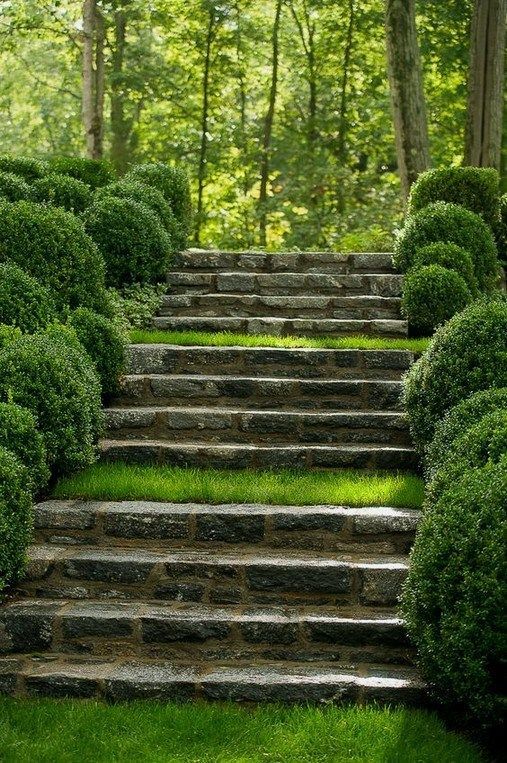 Beautiful hill landscaping ideas 00032 -   17 garden design Wall stairs ideas
