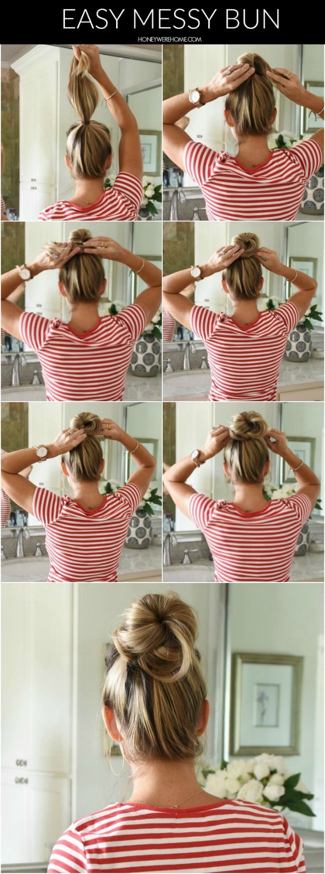 The 11 Best Messy Bun Tutorials -   17 hairstyles Messy summer ideas