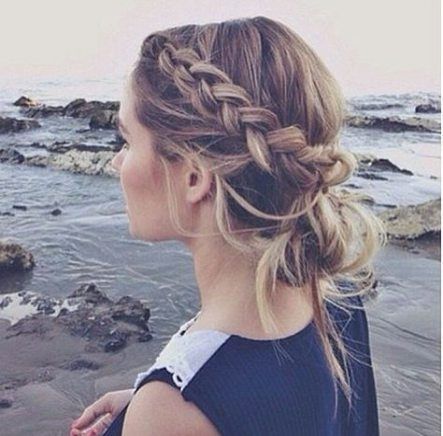 17 hairstyles Messy summer ideas