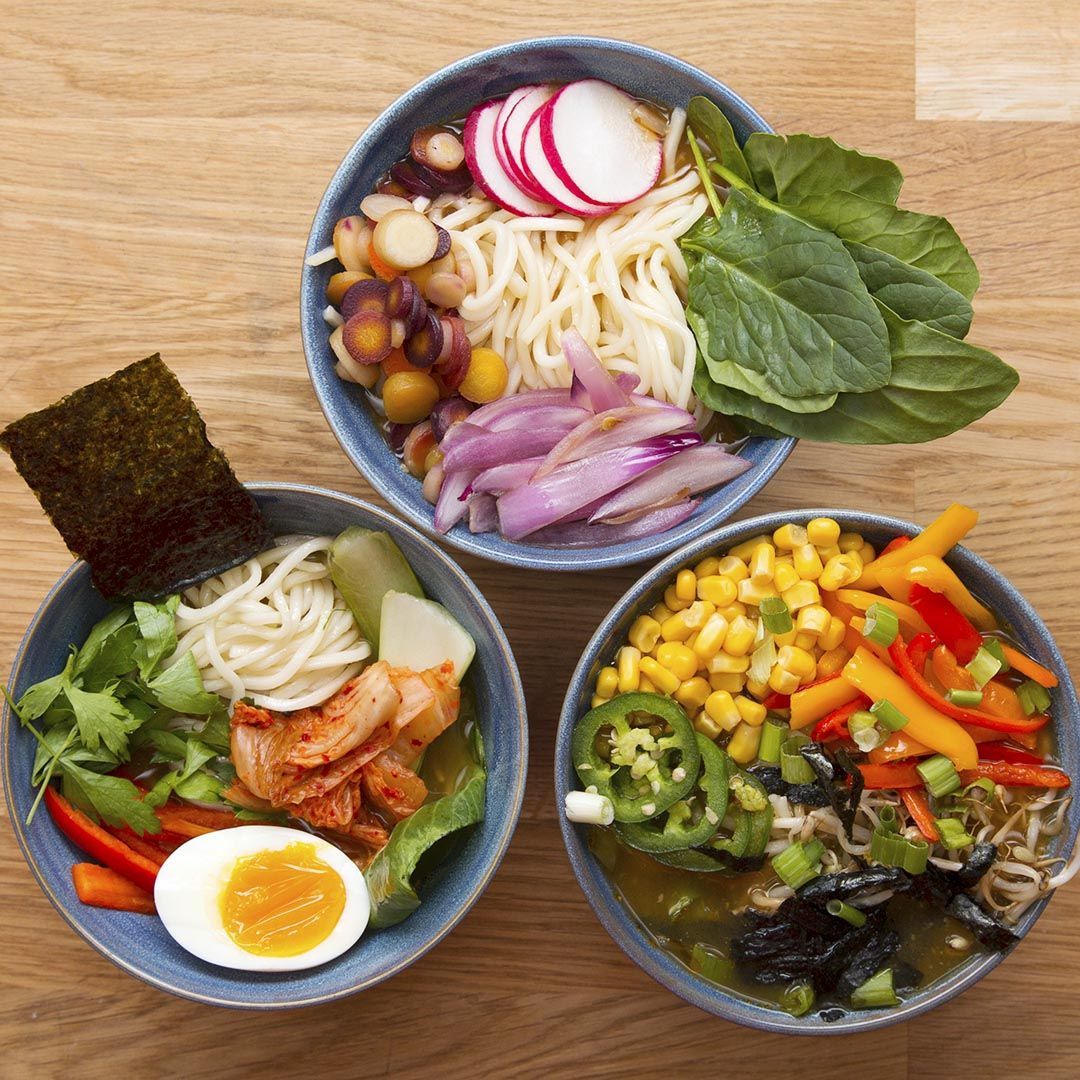 Ramen Any Vegan or Vegetarian Will Love -   17 healthy recipes Soup lunch foods ideas