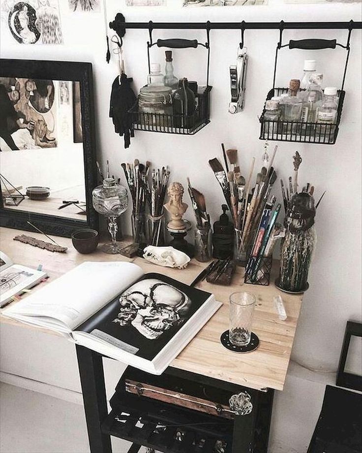 60 Most Popular Art Studio Organization Ideas and Decor -   17 plants Art decor ideas