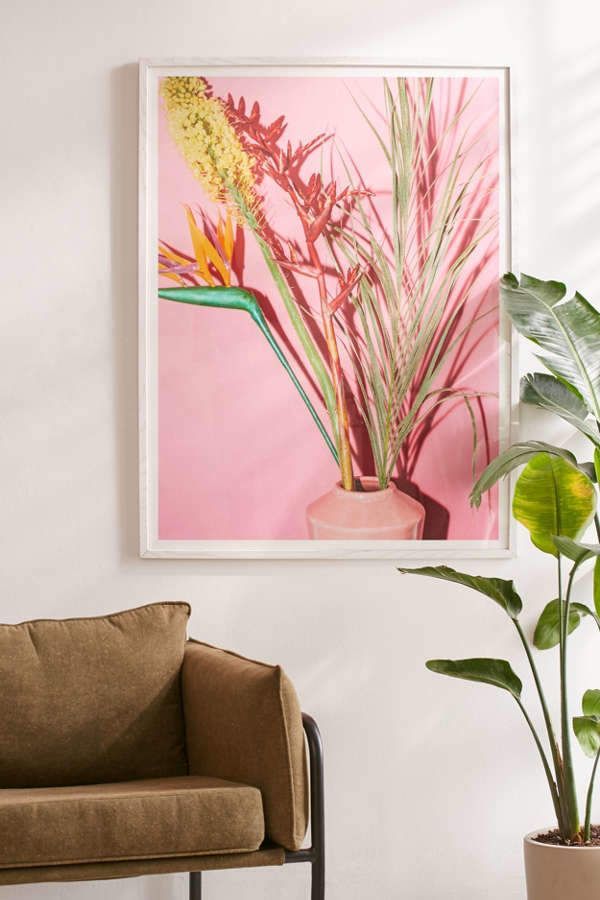 White Matte Art Print Frame -   17 tropical planting Art ideas