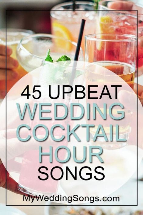 45 Upbeat Wedding Cocktail Hour Songs in Country, R&B, Folk/Indie -   17 upbeat wedding Songs ideas