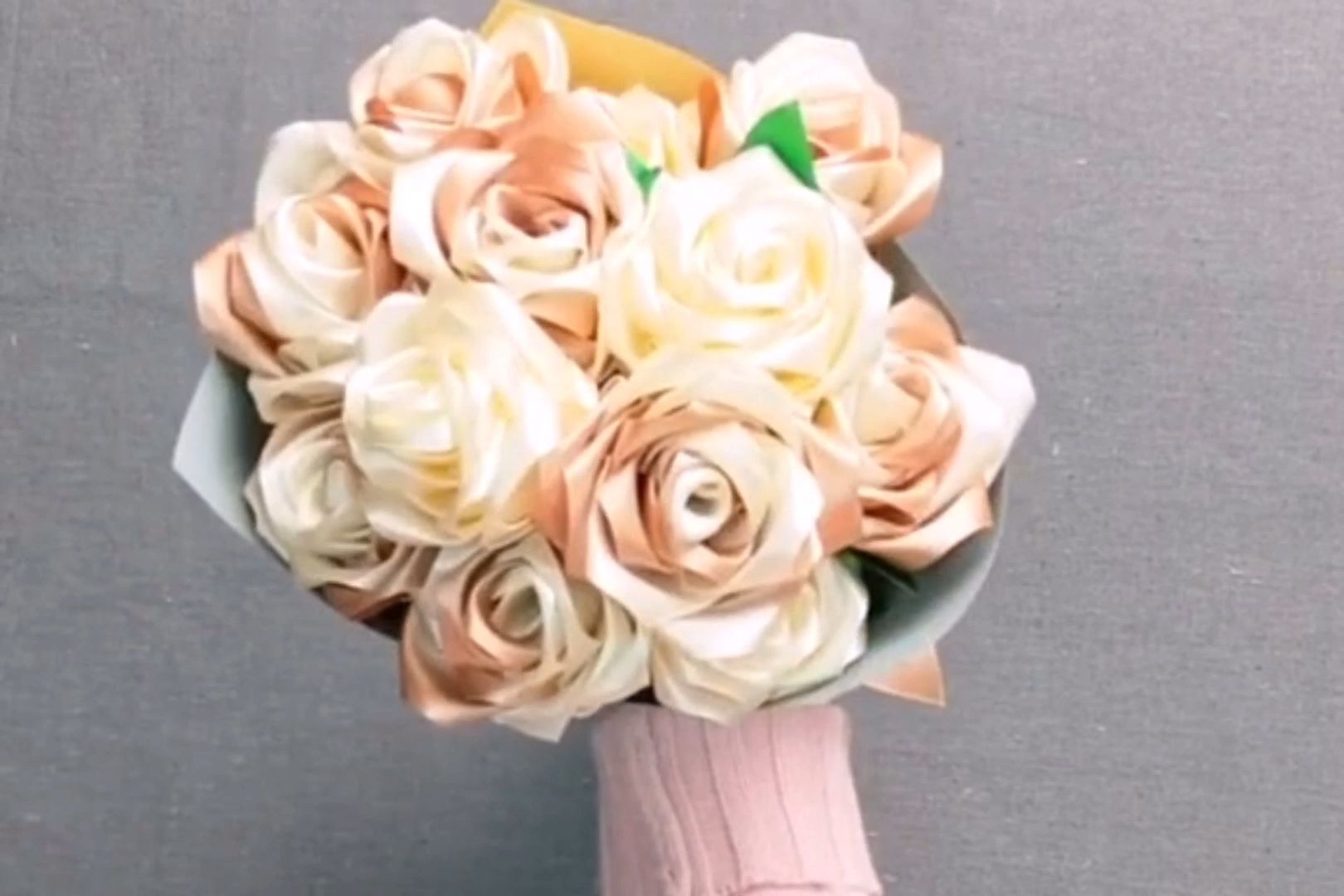 How to make ribbon roses flowers -   18 diy projects Videos wedding ideas