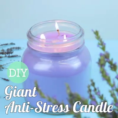 DIY Giant Anti-Stress Candle -   18 diy projects Videos wedding ideas