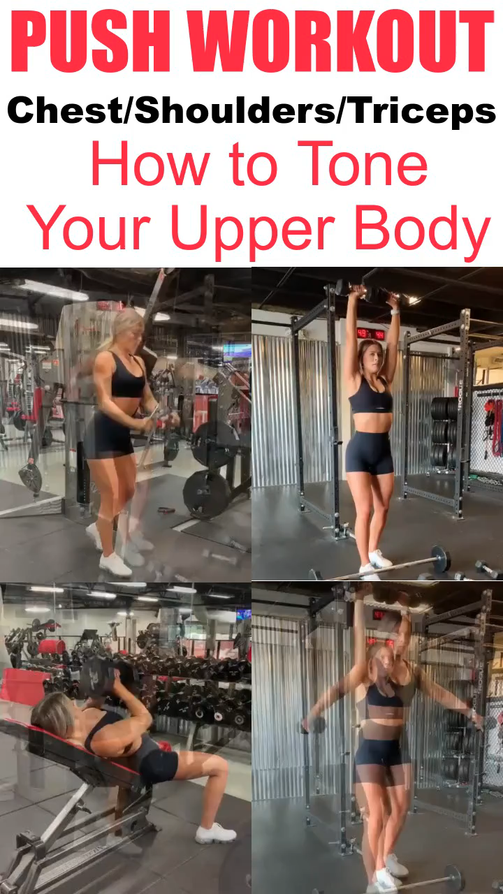 Upper Body Chest Shoulders Triceps Get Epic Abs Plus Incredible Arms - No More Flabby Arms Workout -   18 fitness Body ideas