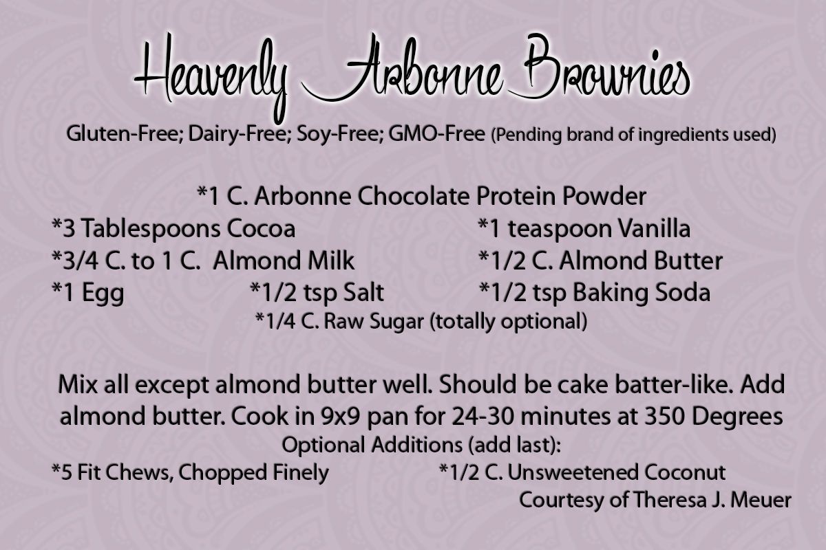 Amazing Arbonne Protein Powder Brownies    super moist and 28 Day Challenge Approved! -   18 healthy recipes Protein nutrition ideas