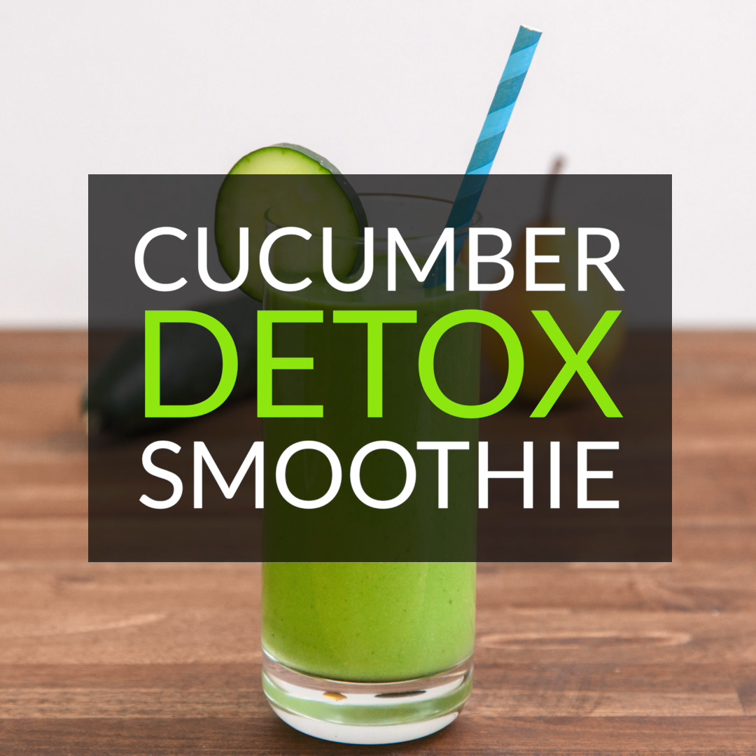Cucumber Detox Smoothie Recipe -   18 healthy recipes Smoothies cleanses ideas