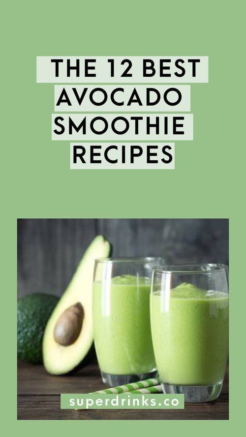 12 Avocado Smoothie Recipes + 3 Stunning Avocado Benefits -   18 healthy recipes Smoothies cleanses ideas