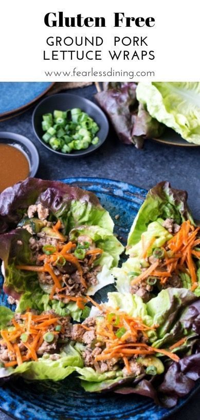 Gluten Free Lettuce Wraps -   18 healthy recipes Wraps appetizers ideas