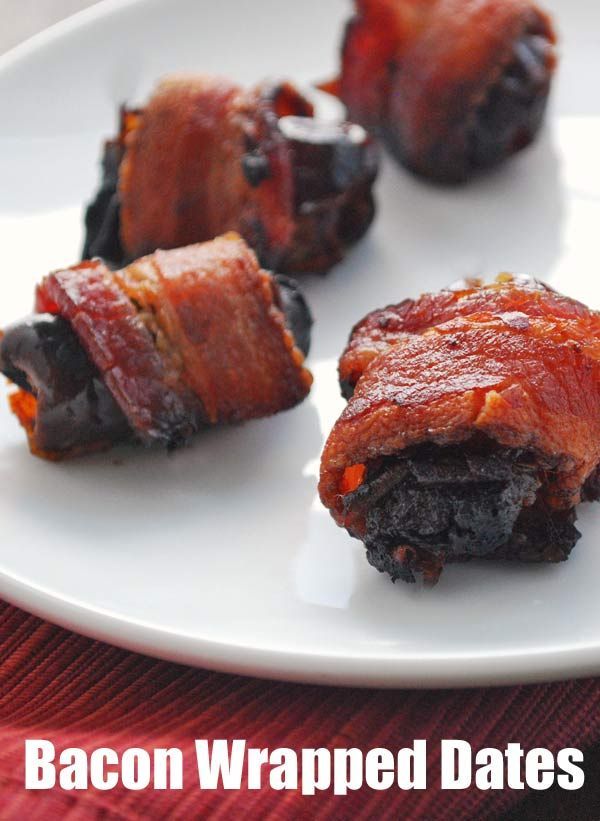 Paleo Bacon Wrapped Dates -   18 healthy recipes Wraps appetizers ideas