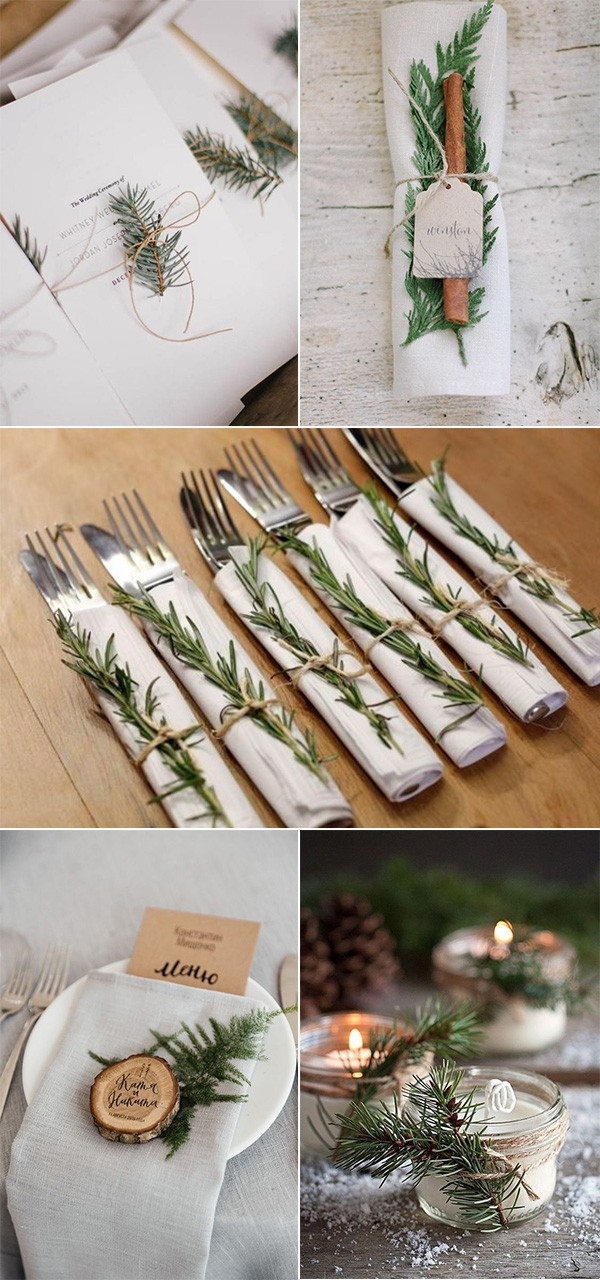 18 winter wedding DIY ideas
