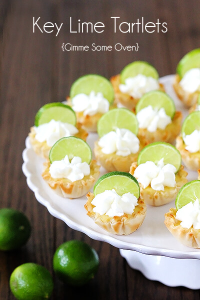 Key Lime Tartlets | Gimme Some Oven -   19 desserts Bite Size key lime ideas