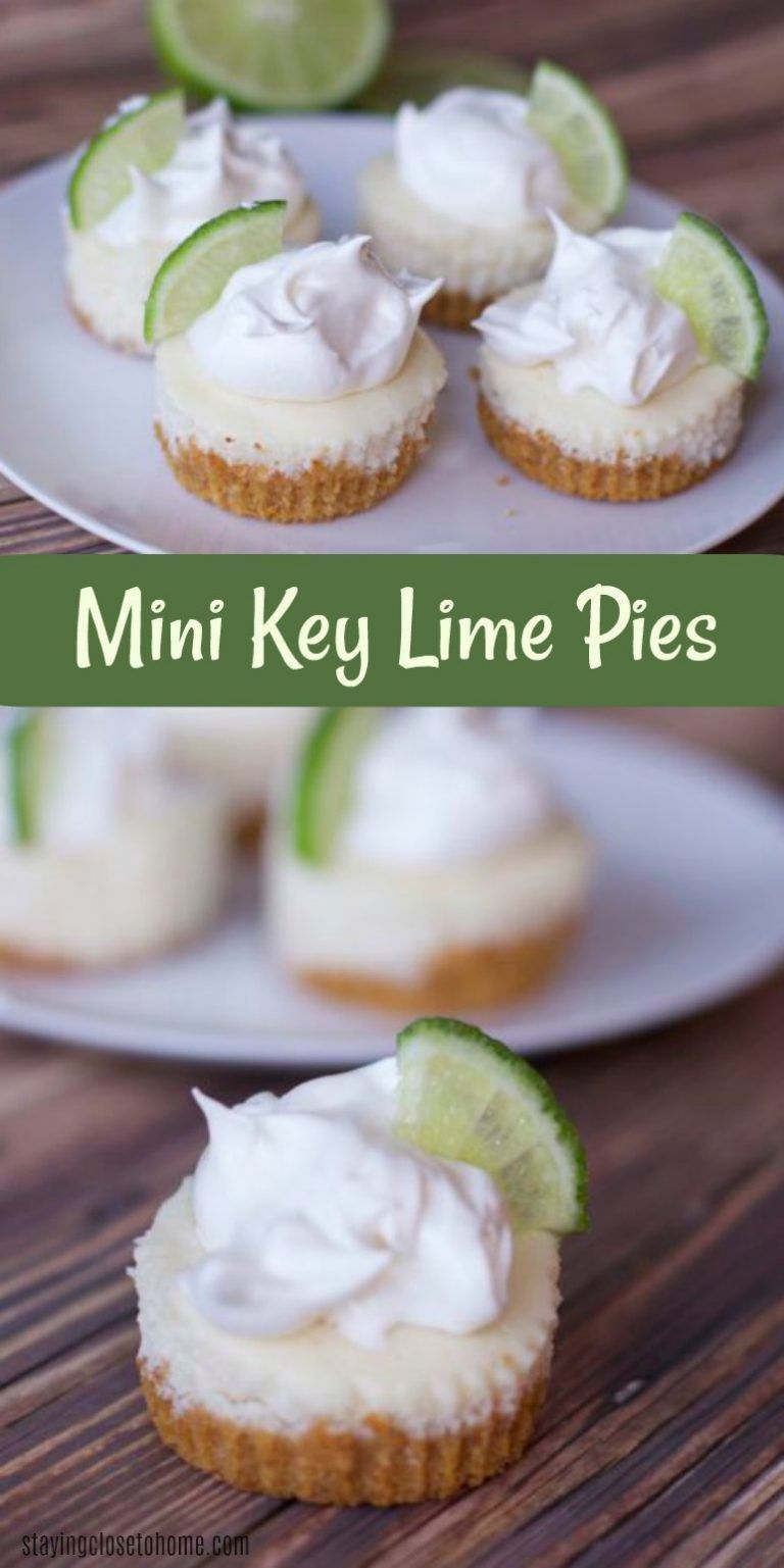 Outrageously Easy Mini Key Lime Pie Recipe -   19 desserts Bite Size key lime ideas