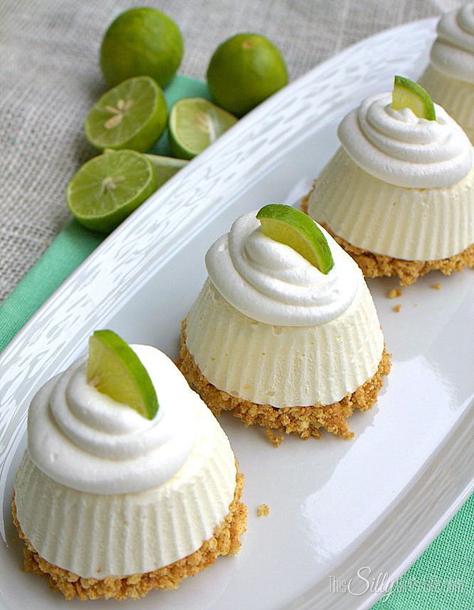 54 No-Bake Summer Desserts for When It's Too Hot to Turn on the Oven -   19 desserts Bite Size key lime ideas