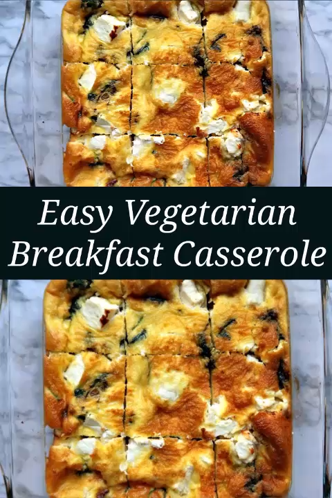 Keto Vegetarian Breakfast Casserole Recipe Video -   19 diet Breakfast foods ideas