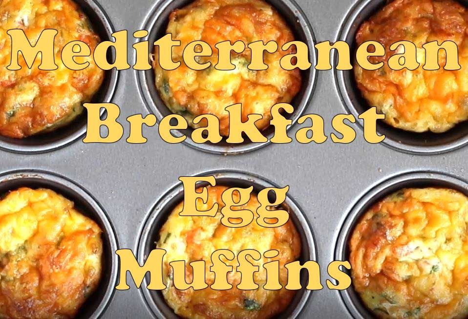 Mediterranean Breakfast Egg Muffins -   19 diet Breakfast foods ideas