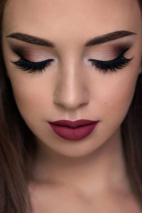 52 Best Gorgeous and Trendy Brown eyes Makeup Design for Prom or Party рџ’‹ - Page 4 of 51 -   19 makeup Looks wedding ideas