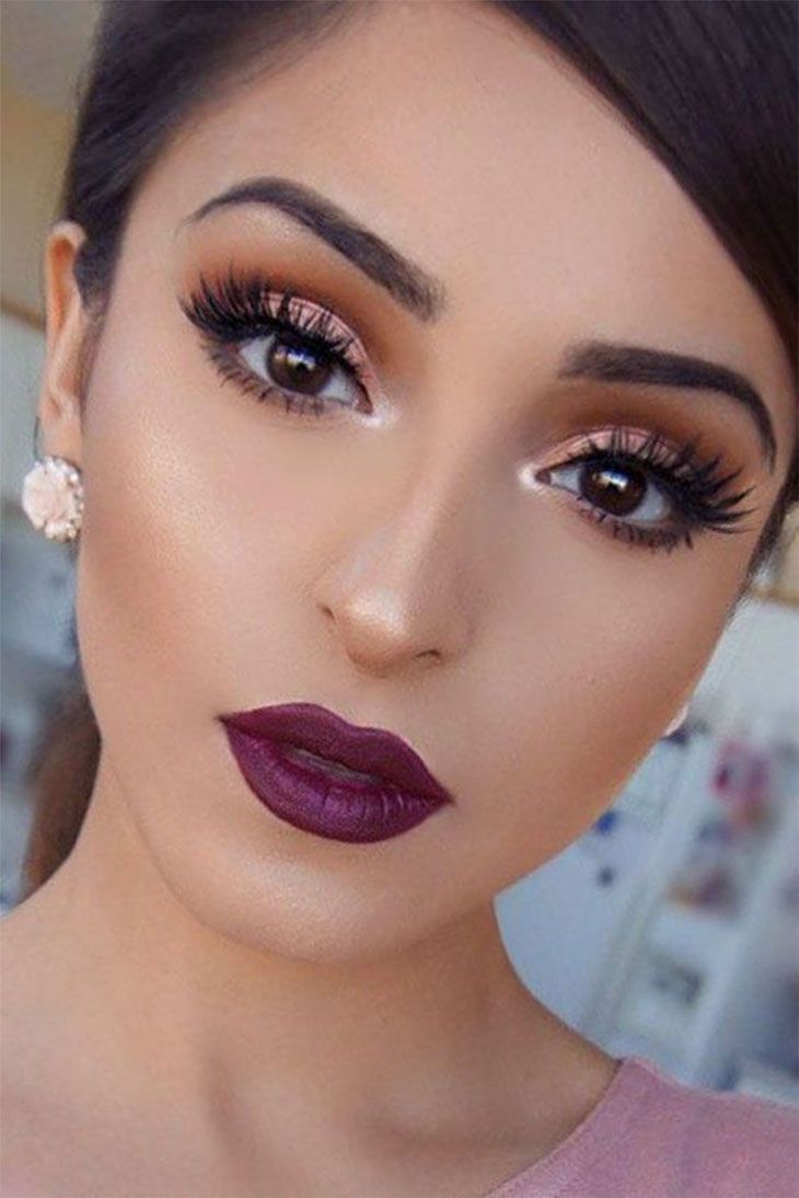 42 Beautiful Makeup Tutorials Inspirations Ideas For Brown Eyes -   19 makeup Looks wedding ideas