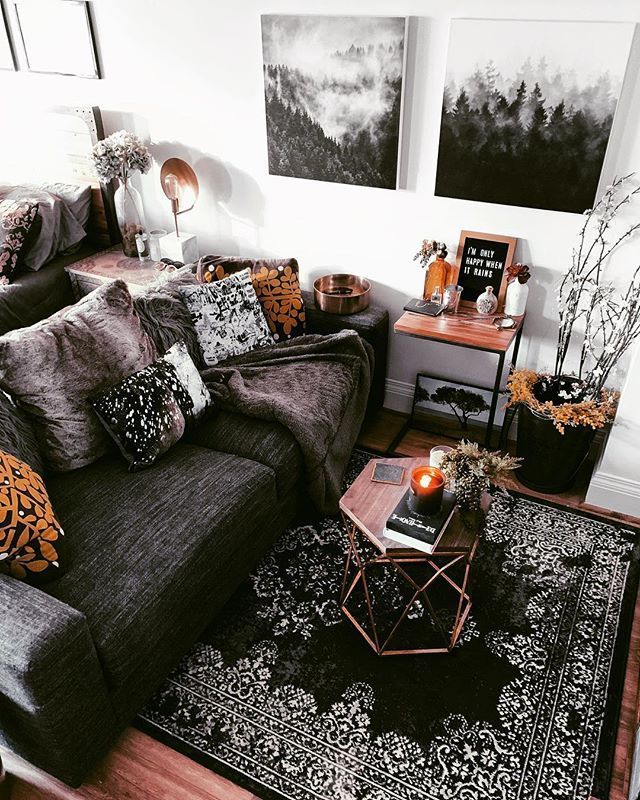 Steffi | Interior Style on Instagram: “HERMIT MODE ENGAGED. I am not, under any circumstances, leaving my apartment this weekend. For the next two days, I want my life to…” -   19 room decor Living studio apartments ideas