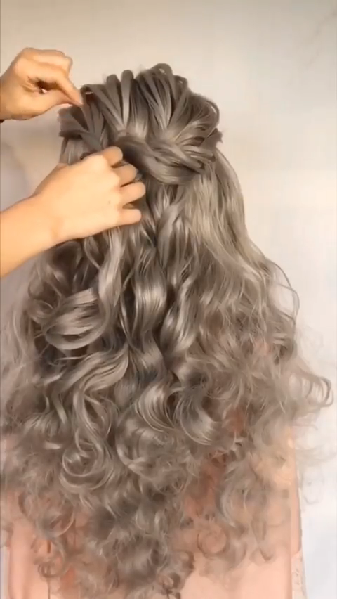 Tutorial of Ethereal Updo with rope braids and topsytails -   20 hair Videos updos ideas