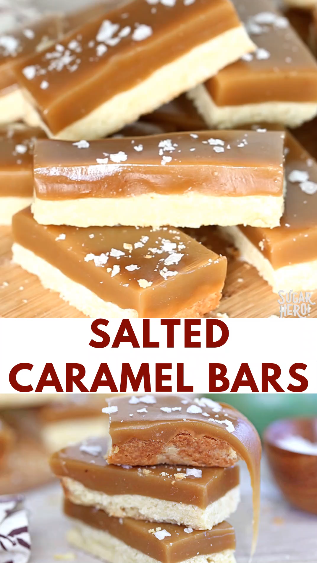 Salted Caramel Bars Video -   24 desserts Bars videos ideas