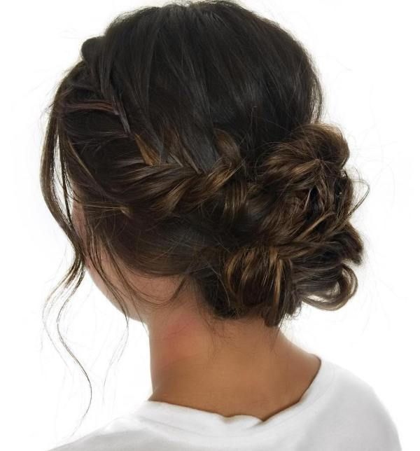 Welcome to the Dark Side: 40 Gorgeous Brunette Hairstyles -   3 hair Prom brunette ideas