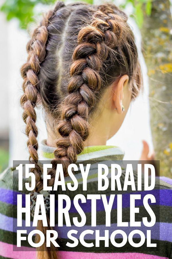 4 hairstyles For School daughters ideas