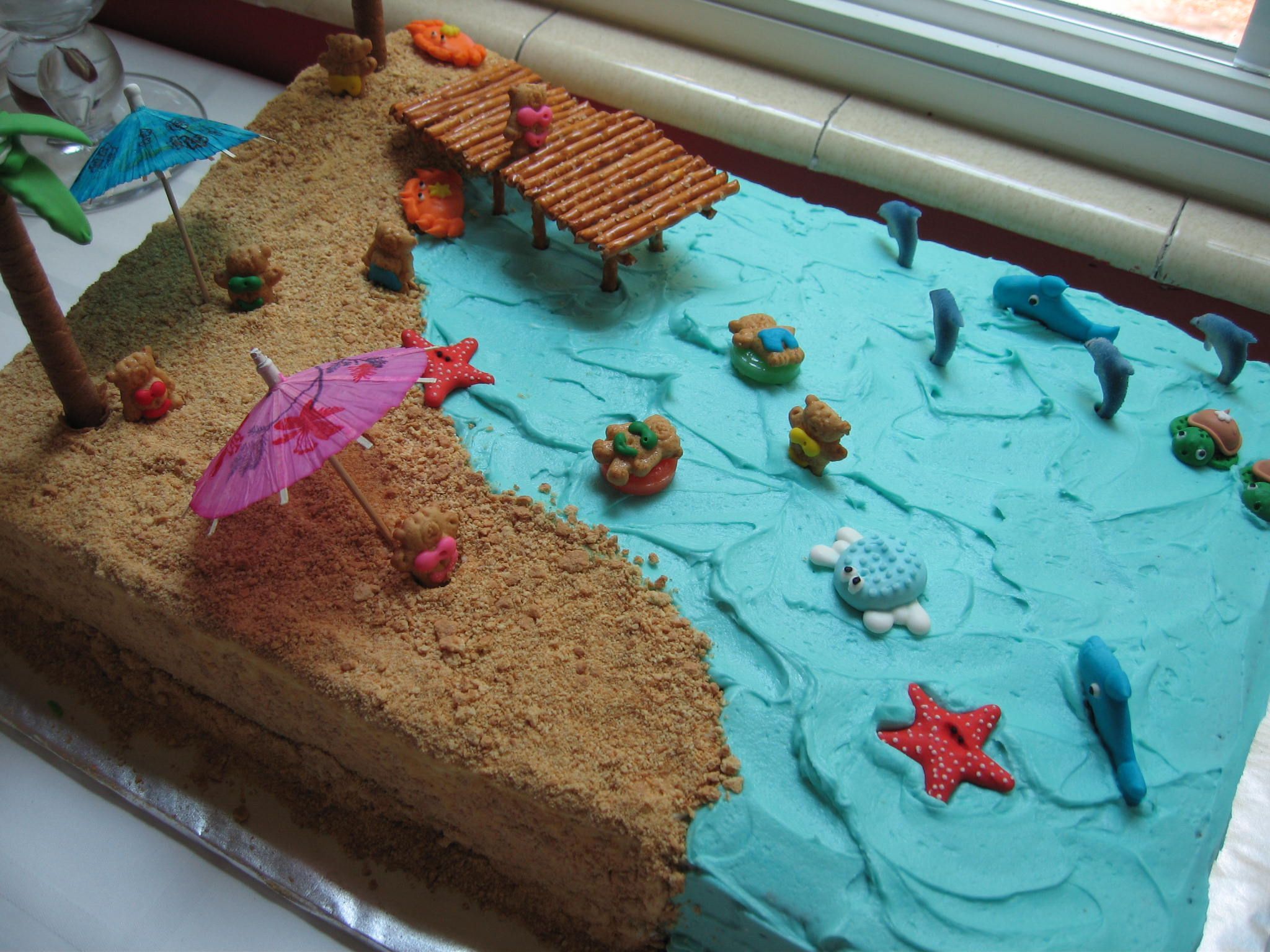 8 beach cake For Kids ideas